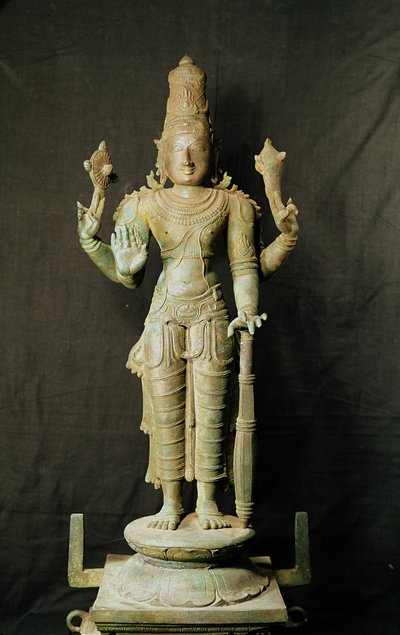 Vishnu, Late Chola by Indian School